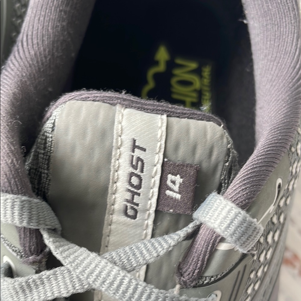 Brooks Ghost 14  Men's Gray Running Shoes 12.5 - Picture 3 of 9